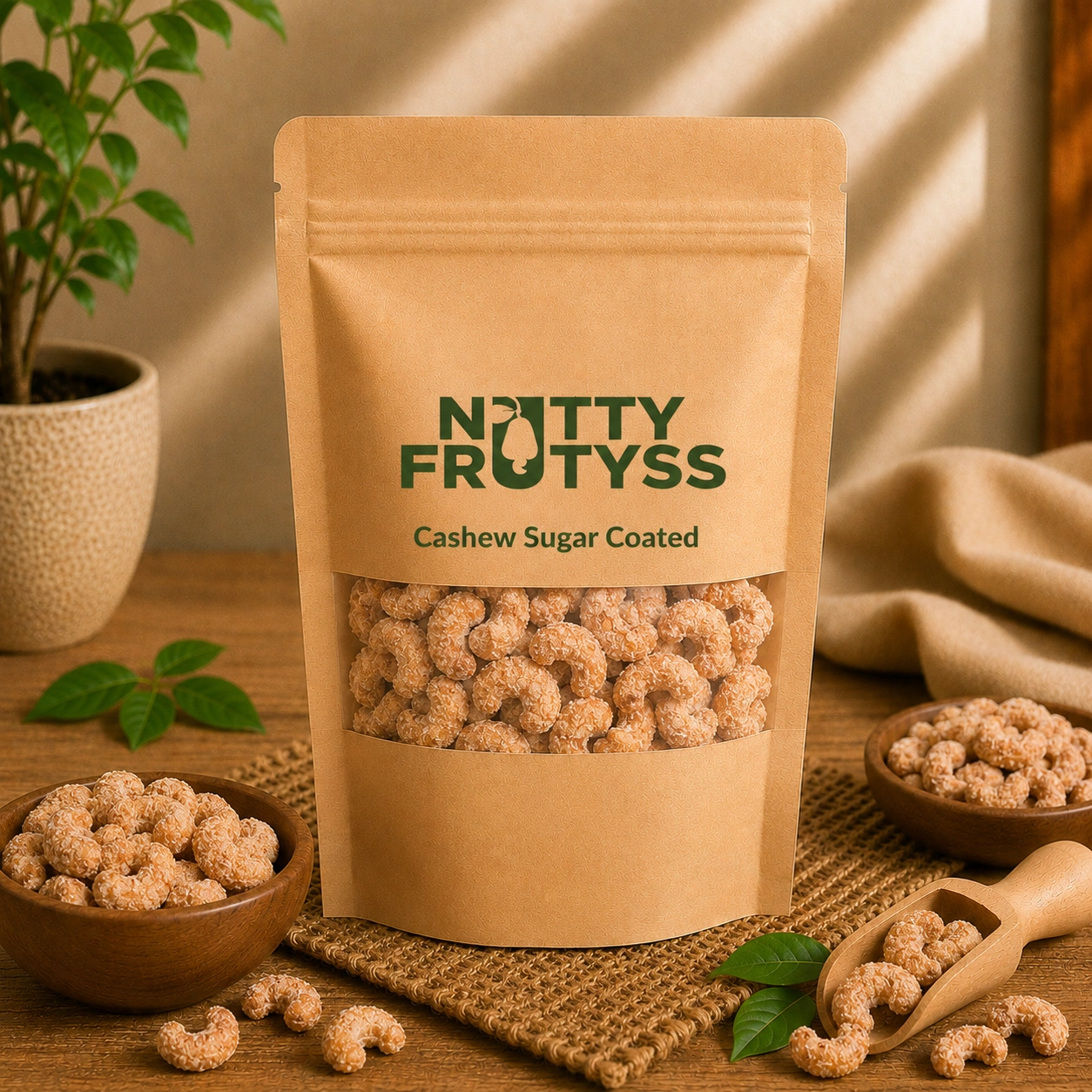 Cashew Sugar Coated